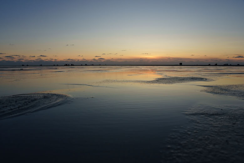 Sunset Römö Dänemark